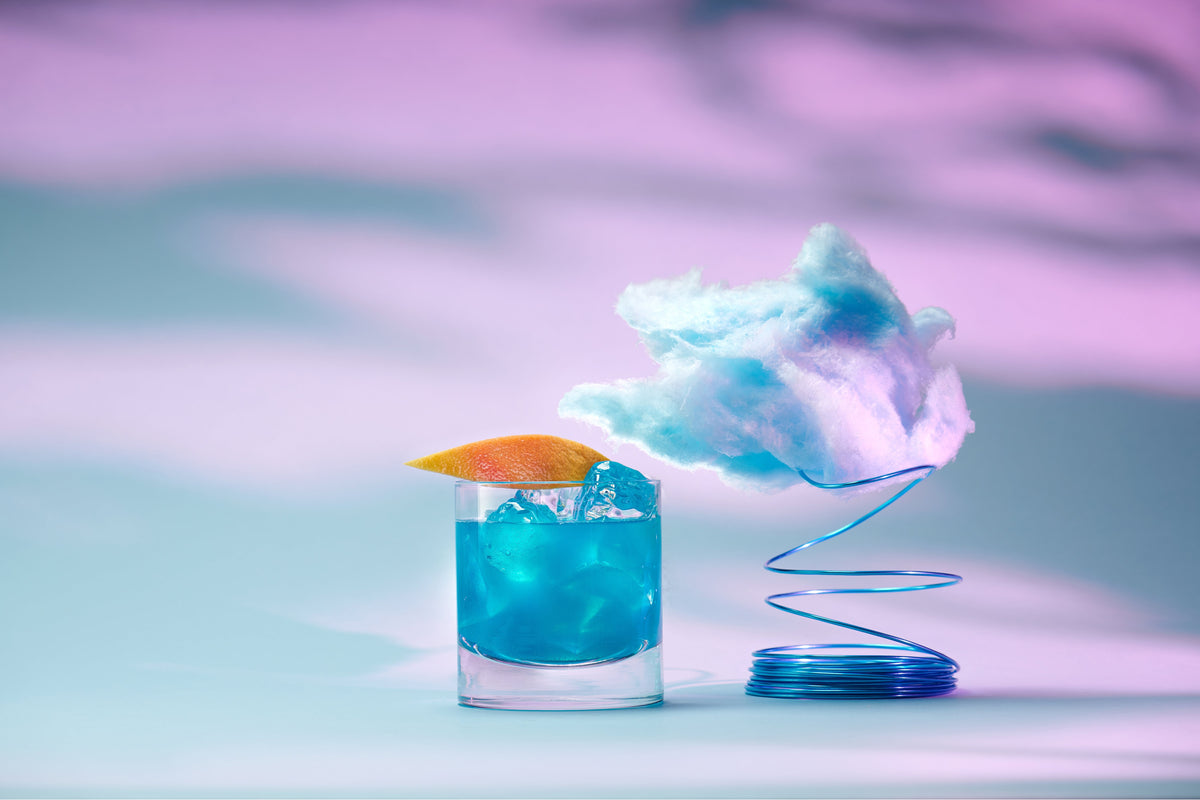 BLUE FASHIONED