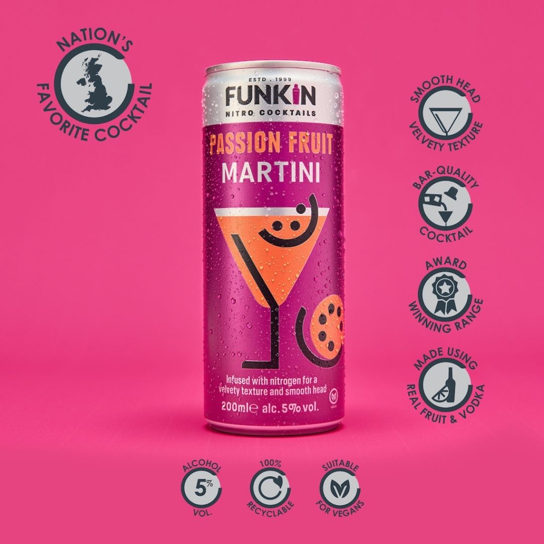 Passion Fruit Martini Nitro Can