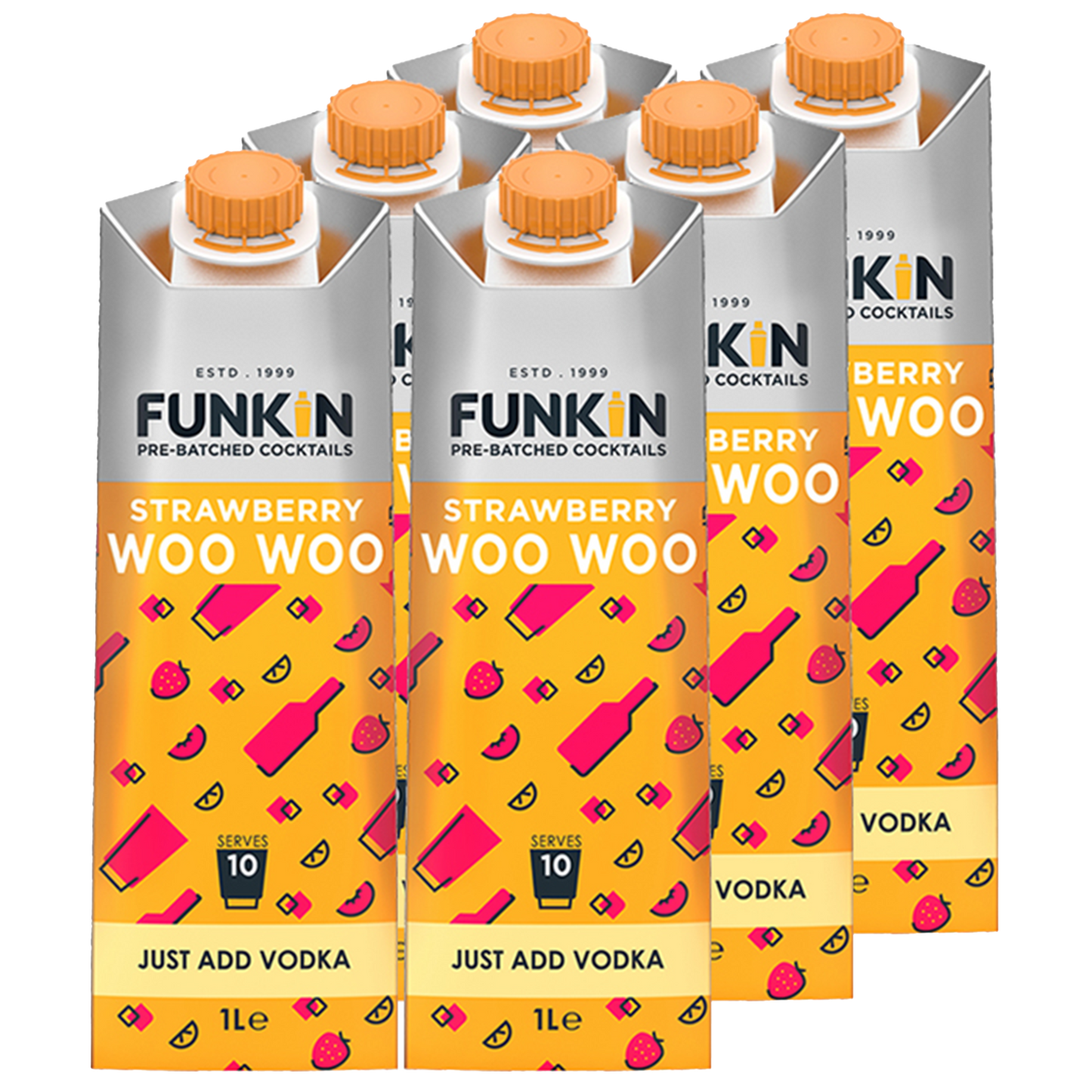 Strawberry Woo Woo Mixer