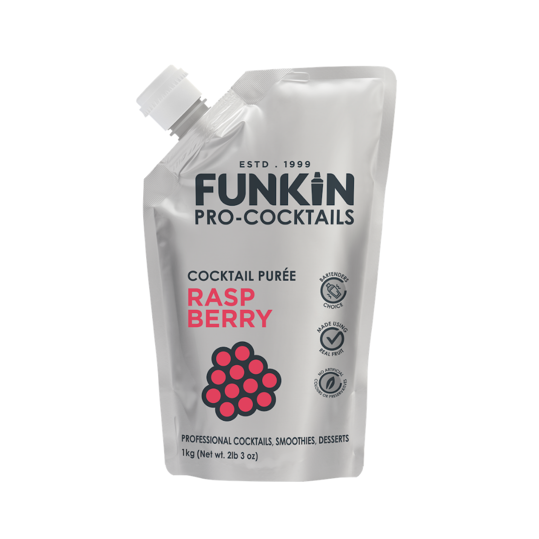 Real Raspberry Puree Bar Mix Raspberry Purée | Funkin Cocktails Trade Hub